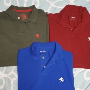 All 3 Express Modern fit Polos